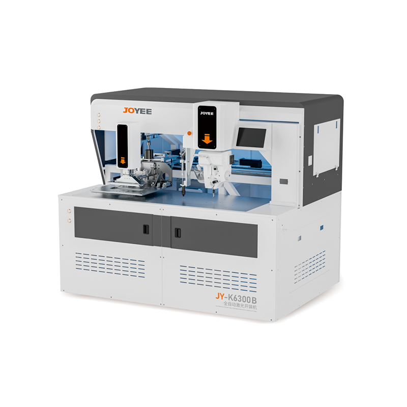 JY-K6300B AUTOMATIC POCKET WELTING MACHINE WITH LASER CUTTING
